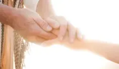 holding hands with Jesus